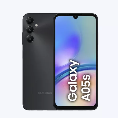 galaxy Smartphone Samsung Galaxy A05s 4G 128GB 6GB RAM Câmera Traseira Tripla 50MP + 2MP + 2MP + Selfie 13MP Tela 6.7" Preto